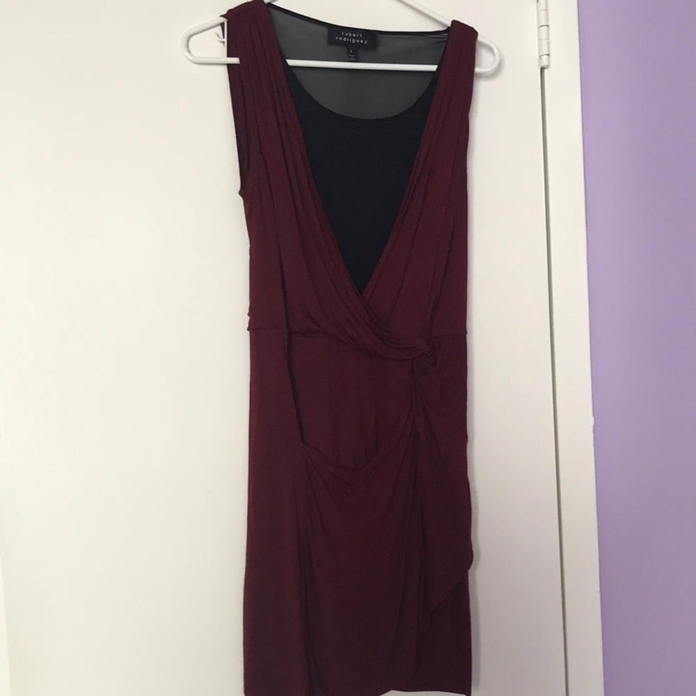 Neiman Marcus Crimson Mesh